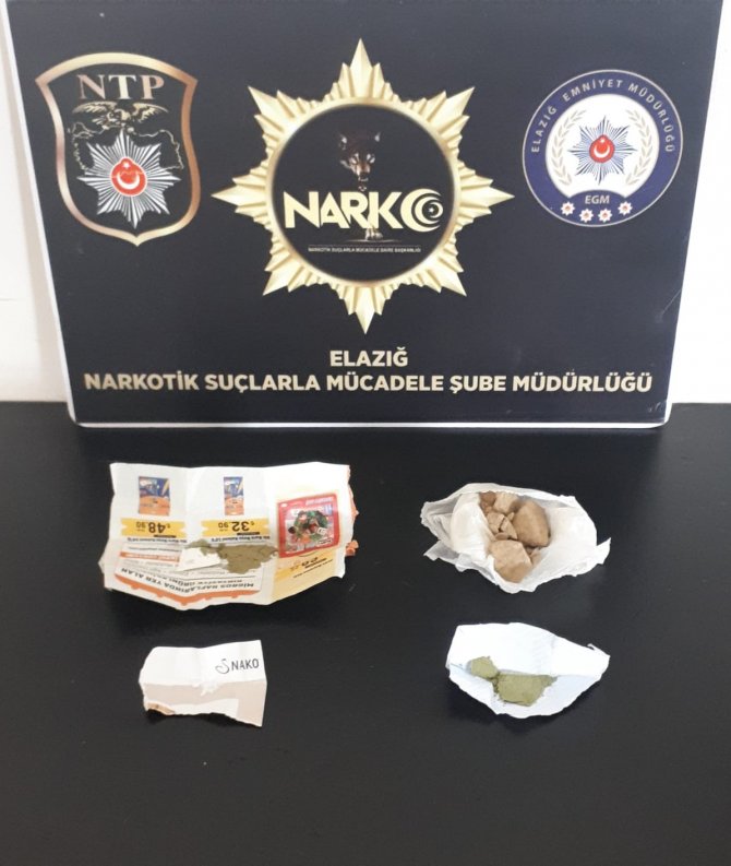 Elazığ Polisi Uyuşturucu Tacirlerine Geçit Vermiyor