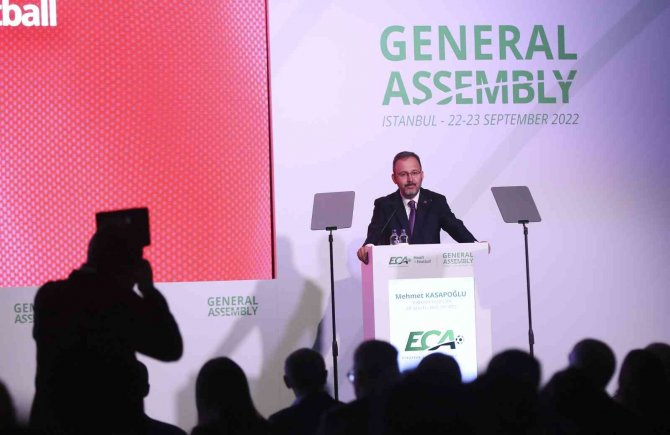 Bakan Kasapoğlu: "Avrupa Futbol Şampiyonası’na Ev Sahipliği İçin Hazırız"