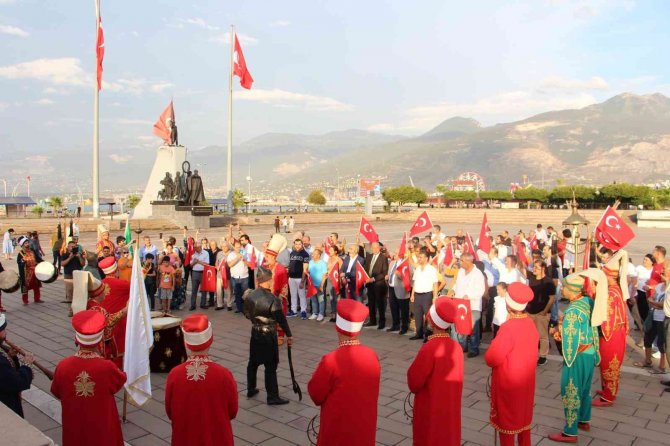 İ̇skenderun’da Ahilik Bayramına Mehterli Kutlama