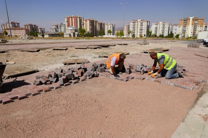 Belsin Bölgesine 20 Bin Metrekare Yeşil Alan Kazandırılıyor