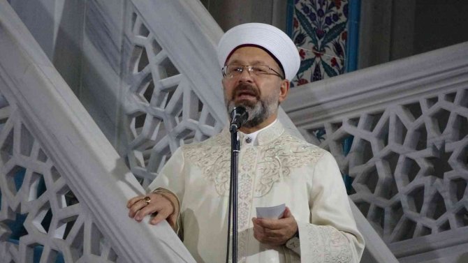 Diyanet İ̇şleri Başkanı Ali Erbaş: “Dinimiz Stokçuluk Ve Karaborsacılıktan Kaçınmayı Emrediyor”