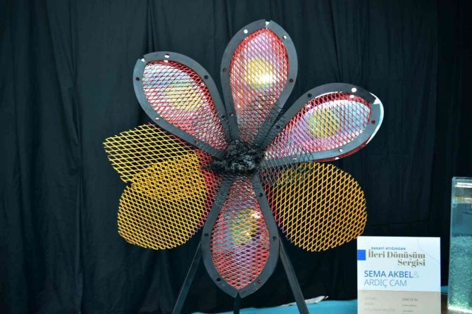 Sanayi Atıklarından Hayat Bulan Sanat Eserleri Tuzla’da Sergilenecek