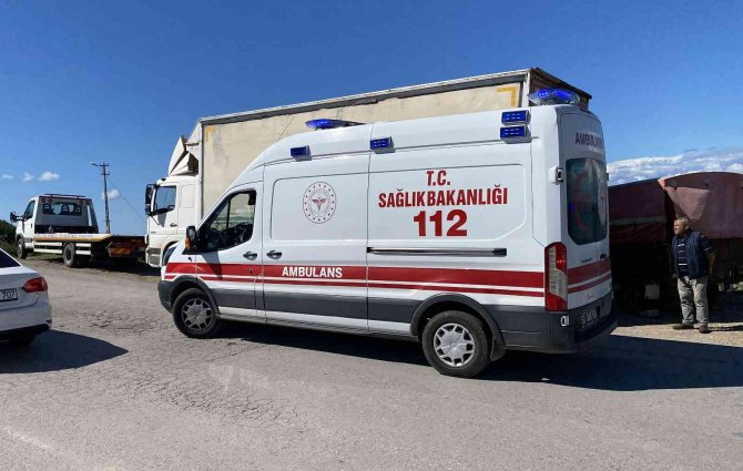3 Tekerli Elektrikli Motor Devrildi: 1 Yaralı
