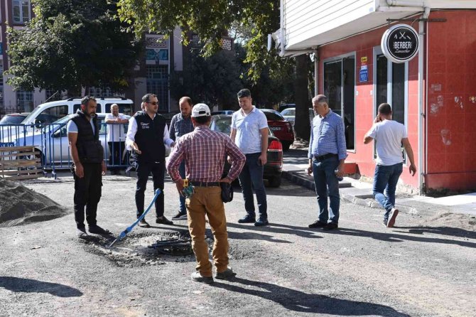 Hüseyin Pehlivan Caddesi Ve Çevresindeki Çalışmalarda Sona Gelindi
