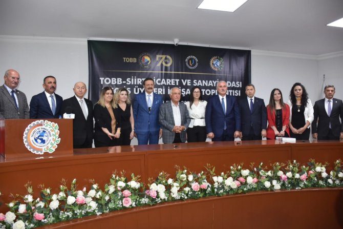 Siirt’te Tobb Atatürk Anadolu Lisesi İçin Açılış Kurdelesi Kesildi
