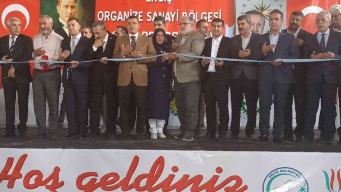 Erciş Organize Sanayi Bölgesi’nin Açılışı Yapıldı
