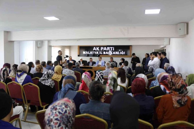 Bakan Yanık Malatya’da Temaslarda Bulunuyor