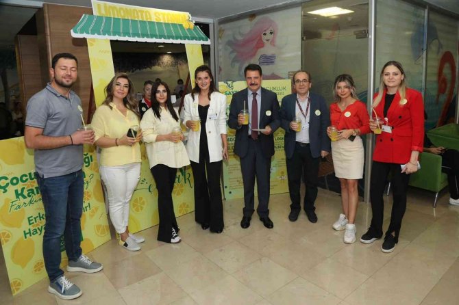 Limonla Çocukluk Çağı Kanser Hastalıklarına Dikkat Çektiler