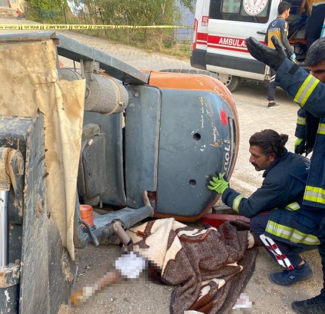 Özalp’ta Forkliftin Altında Kalan Sürücü Öldü