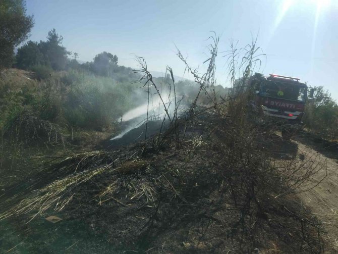 Arazi Yangınlarına İtfaiyeden Hızlı Müdahale