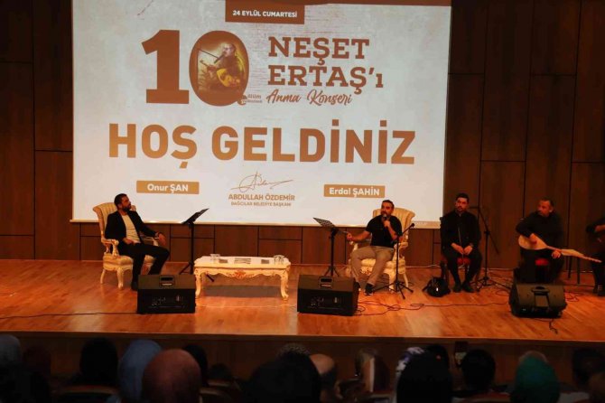 Halk Ozanı Neşet Ertaş, Bağcılar’da Türküleriyle Anıldı