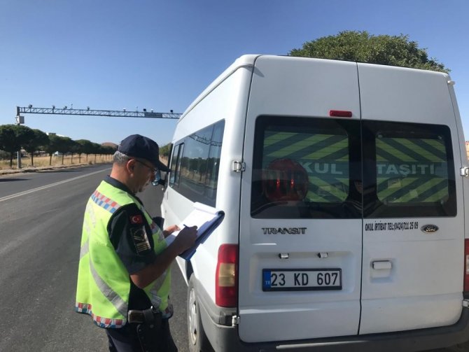 Elazığ’da Jandarmadan Radarlı Ve Dronlu Trafik Denetimi