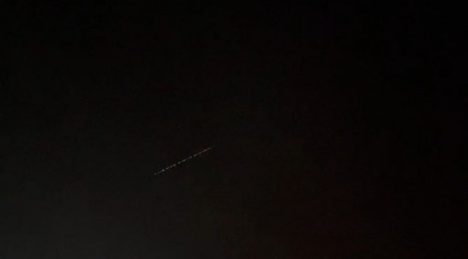 Elon Musk’ın Starlink Uyduları Van Semalarını Aydınlattı