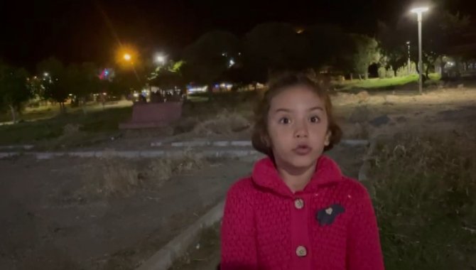 Erciş’te Gökyüzündeki Sıralı Işıklar Hayrete Düşürdü