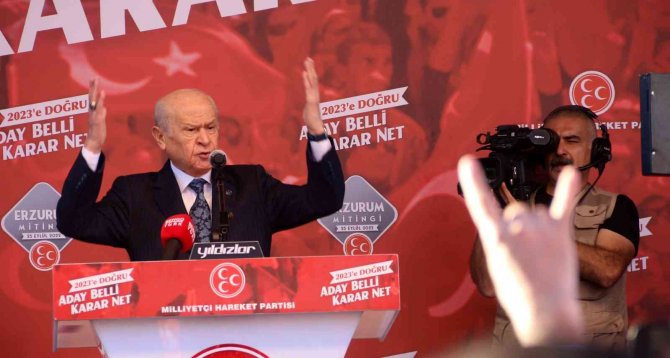 Mhp Genel Başkanı Bahçeli: "(6’lı Masa) Hdp, Fetö, Pkk, Ab-abd, Türk Düşmanları Bu Masanın Altında Zehir İmalatıyla Meşgul"