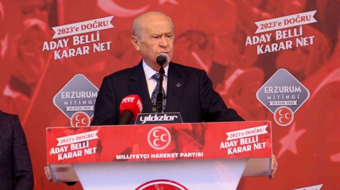 Mhp Genel Başkanı Bahçeli: "(6’lı Masa) Hdp, Fetö, Pkk, Ab-abd, Türk Düşmanları Bu Masanın Altında Zehir İmalatıyla Meşgul"