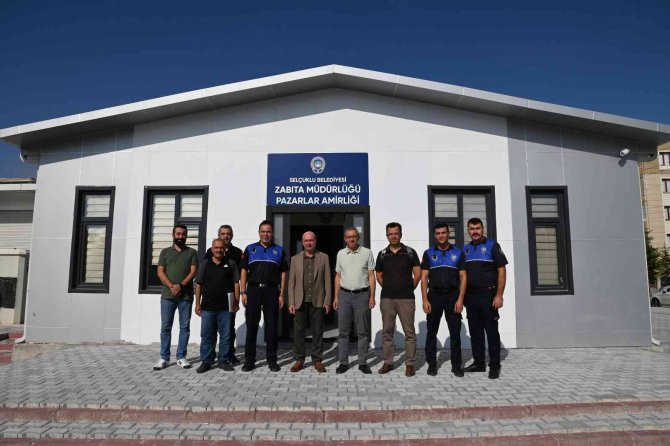 Selçuklu Pazarlar Amirliği Yeni Yerinde Hizmete Başladı