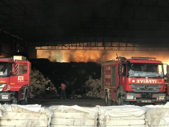 Çırçır Fabrikasındaki Yangın Söndürüldü