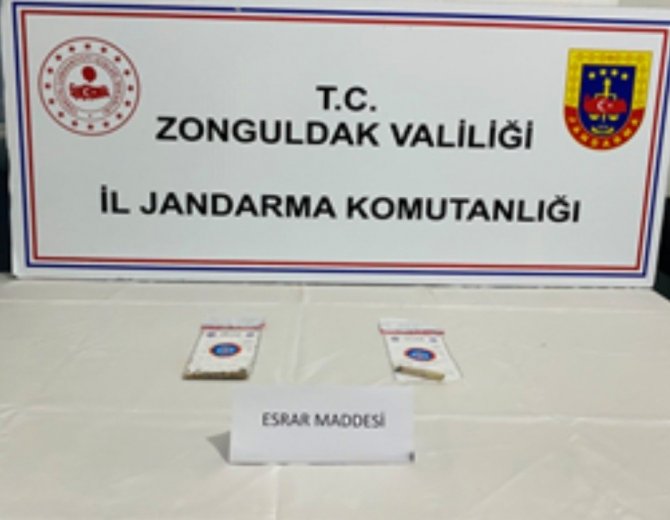 Zonguldak’ta Uyuşturucu Operasyonunda 1 Tutuklama