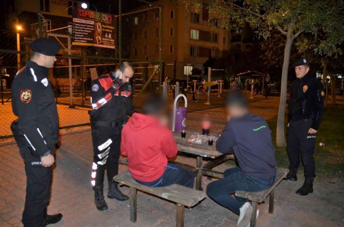 Erenler Mahallesinde Polis Denetimi