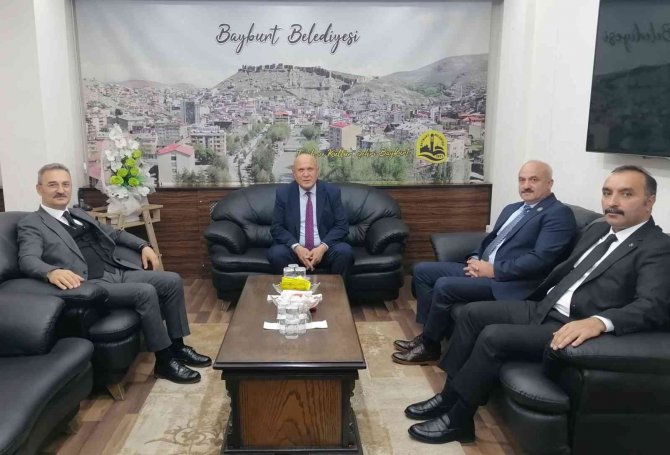 Başkan Pekmezci, Mhp Şalpazarı Heyetini Ağırladı