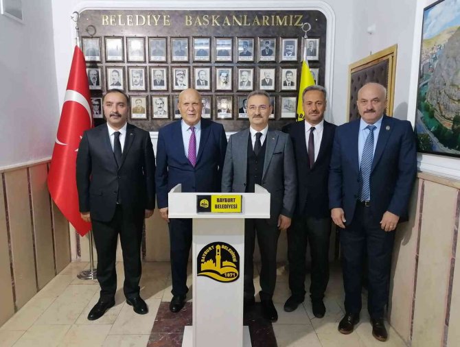 Başkan Pekmezci, Mhp Şalpazarı Heyetini Ağırladı