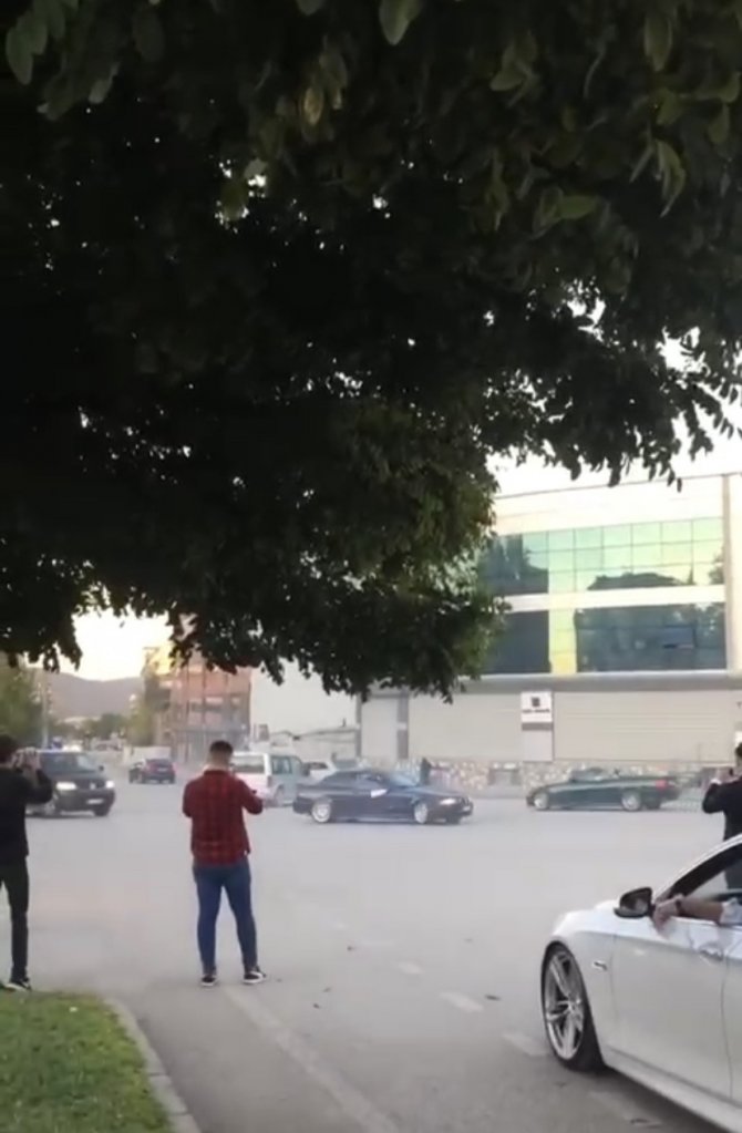 Bursa’da Drift Atan Şehir Magandalarının O Anları Kameralarda