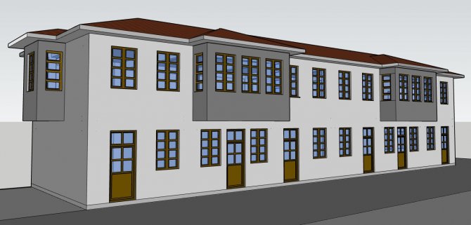 Çivril Yöresel Ürünler Satış Merkezi İnşaatı Tamamlanıyor