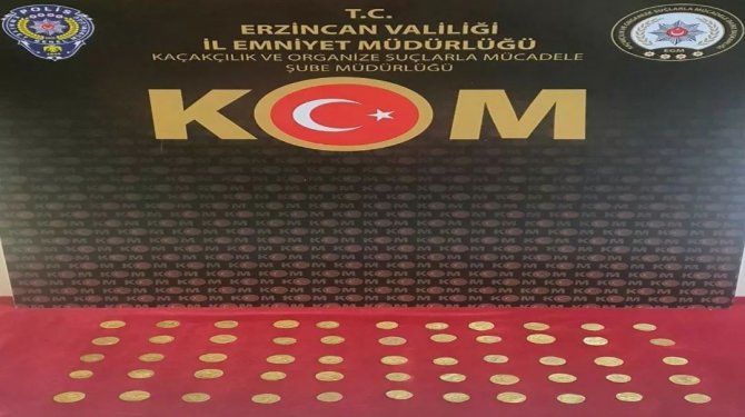 Bizans Dönemine Ait 55 Adet Sikke Ele Geçirildi