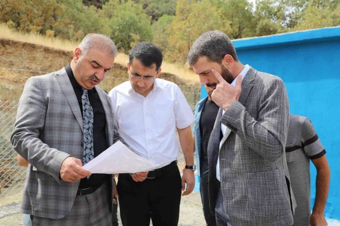 Di̇ski̇’den Kırsal Mahalleye Kesintisiz İçme Suyu