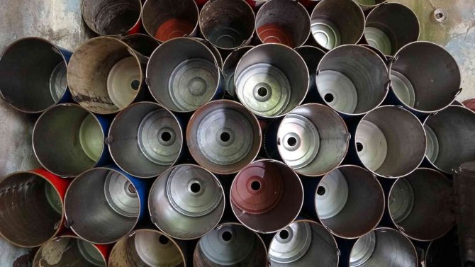 Muş’ta Havaların Soğumasıyla Sac Soba Üretimine Başlandı