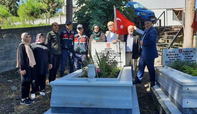 Şehit Burak Perçin Kabri Başında Anıldı