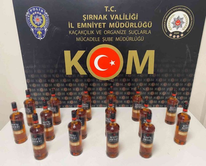 Şırnak’ta Kaçakçılık Ve Asayiş Operasyonu