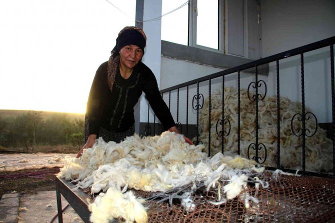 Yün Yorgan Ve Yastıklar Kara Kışa Hazırlanıyor