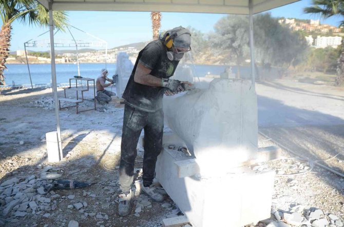 3. Uluslararası Kuşadası Heykel Sempozyumu Başlıyor
