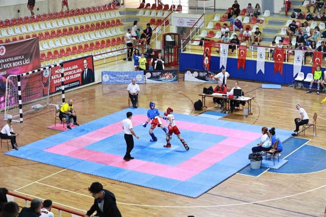 Kick Boks Heyecanı Denizli’de Yaşandı