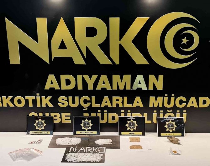 Adıyaman’da, Uyuşturucuya Geçit Yok