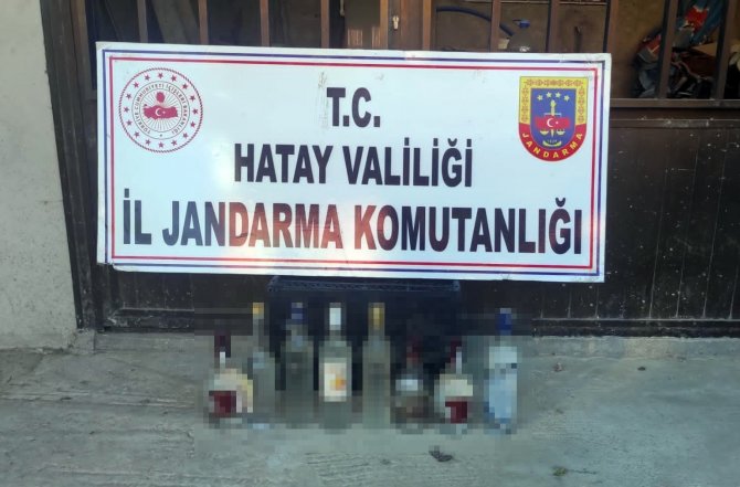 Hatay’da 4 Ton 765 Kilo Kaçak İçki Ele Geçirildi