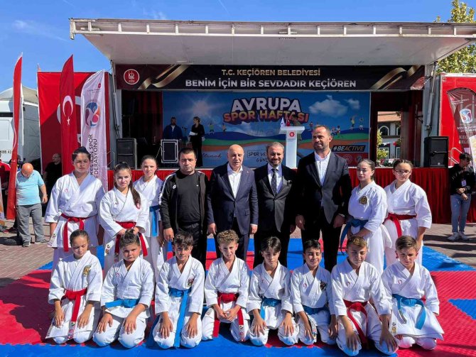 Avrupa Spor Haftası Etkinlikleri Ankara’da Gerçekleştirildi