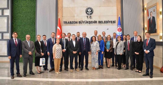 Ab Delegasyonundan Trabzon Büyükşehir’e Ziyaret