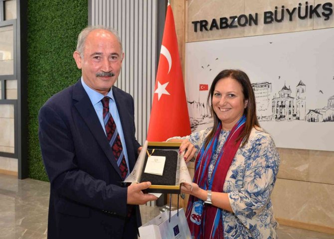 Ab Delegasyonundan Trabzon Büyükşehir’e Ziyaret