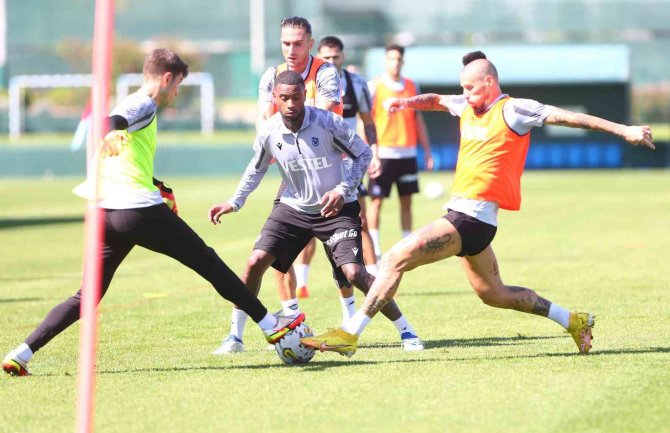 Trabzonspor, Kayserispor Maçı Hazırlıklarını Sürdürdü