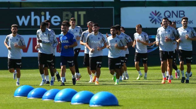 Trabzonspor, Kayserispor Maçı Hazırlıklarını Sürdürdü