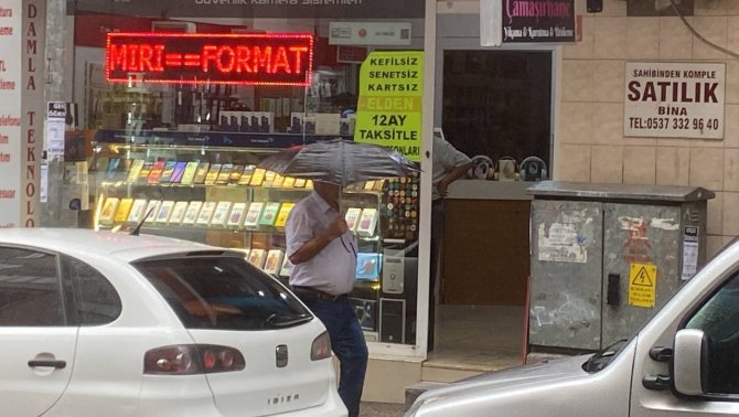 Balıkesir’de Kısa Süreli Sağanaklar