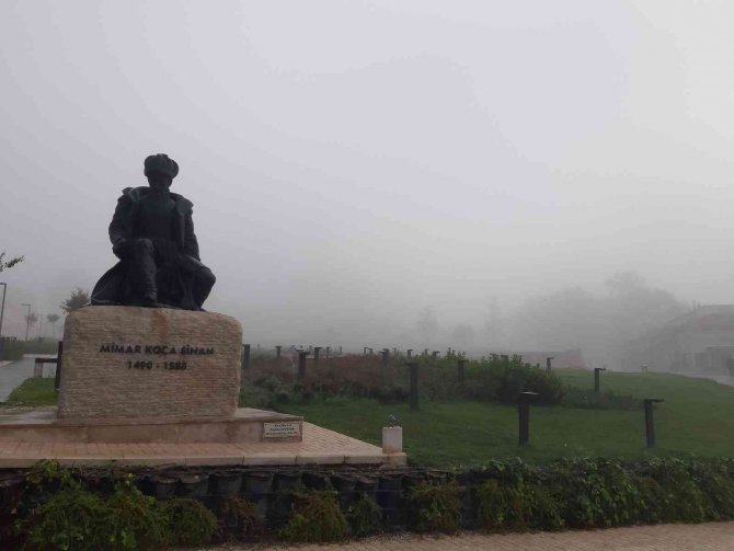 Edirne’de Sis Etkili Oldu, Selimiye Gözden Kayboldu