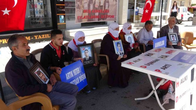Muş’ta Evlat Nöbeti Tutan Ailelerin Sayısı 41’e Yükseldi