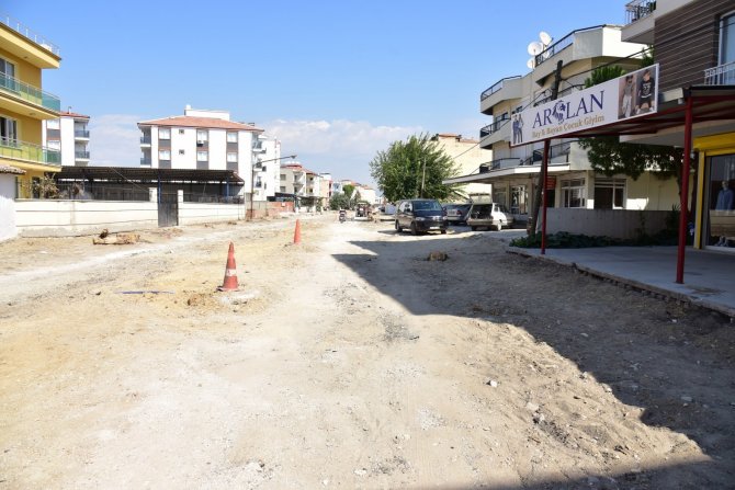 Gölmarmara Uğur Mumcu Caddesi’nde Çalışmalar Başladı