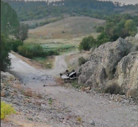 Tavşanlı’da Trafik Kazası: 1 Yaralı