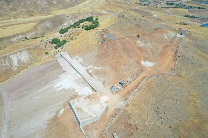 Tunceli Akpazar Pompaj Sulaması Enerji Tesisi İnşaatında Çalışmalar Devam Ediyor