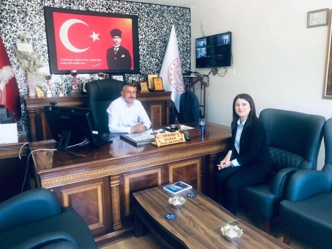 Tegv Muradiye Öğrenim Birimi, İ̇lçe Milli Eğitim Müdürlüğüne Faaliyet Raporu Sundu